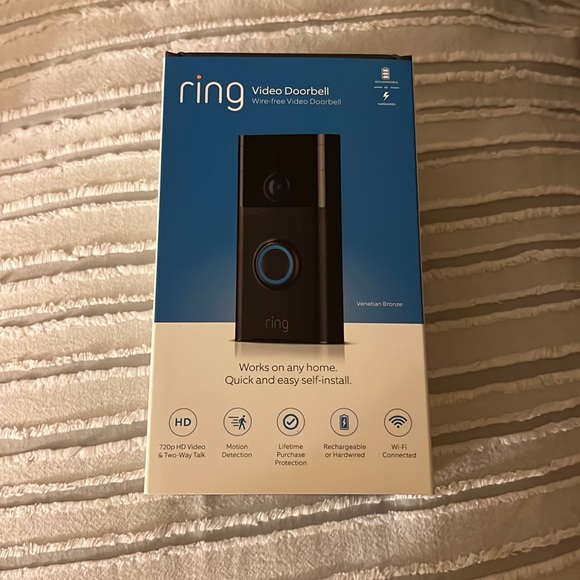 Other - Ring Video DoorBell in “Venetian Bronze “